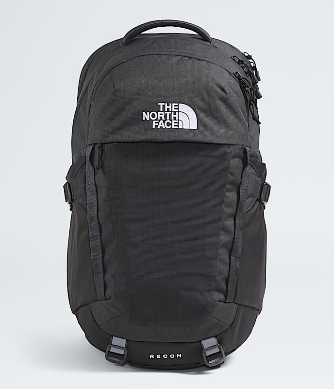 The North Face Recon Backpack Accessories North Face Asphalt Grey Light Heather/TNF Black-4JH