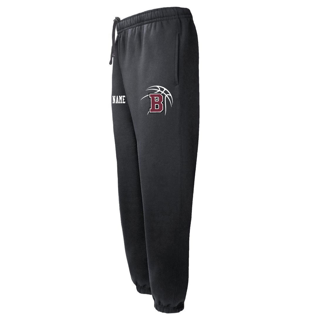 Bethel HS Girls Basketball Retro Sweatpants-Elastic Bottom Logowear Bethel HS Girls Basketball