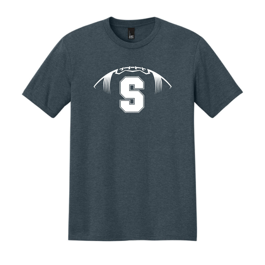 Staples Football "S" Tri Blend Tee
