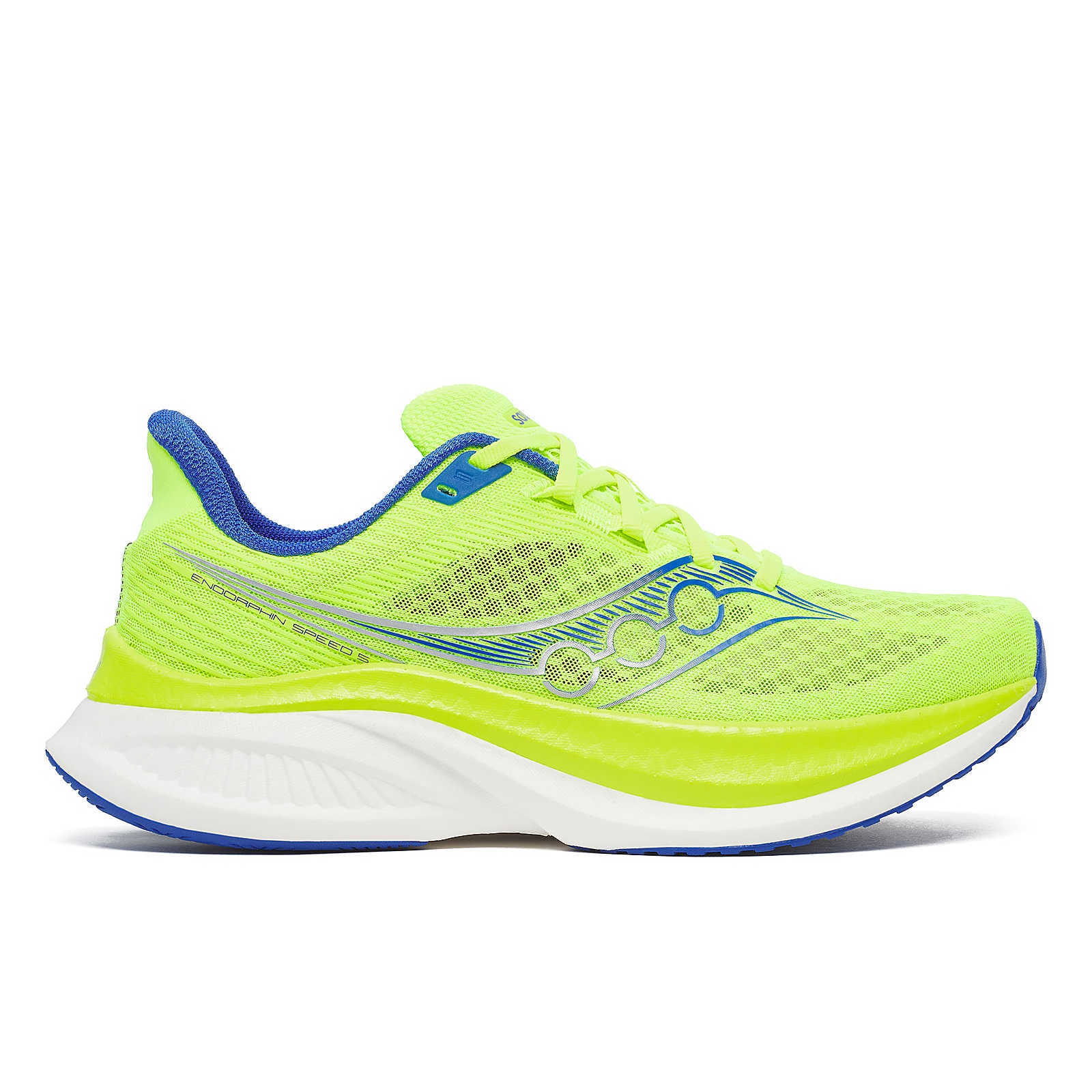 Saucony Men's Endorphin Speed 5 Footwear Saucony Citron/Lapis-285 13