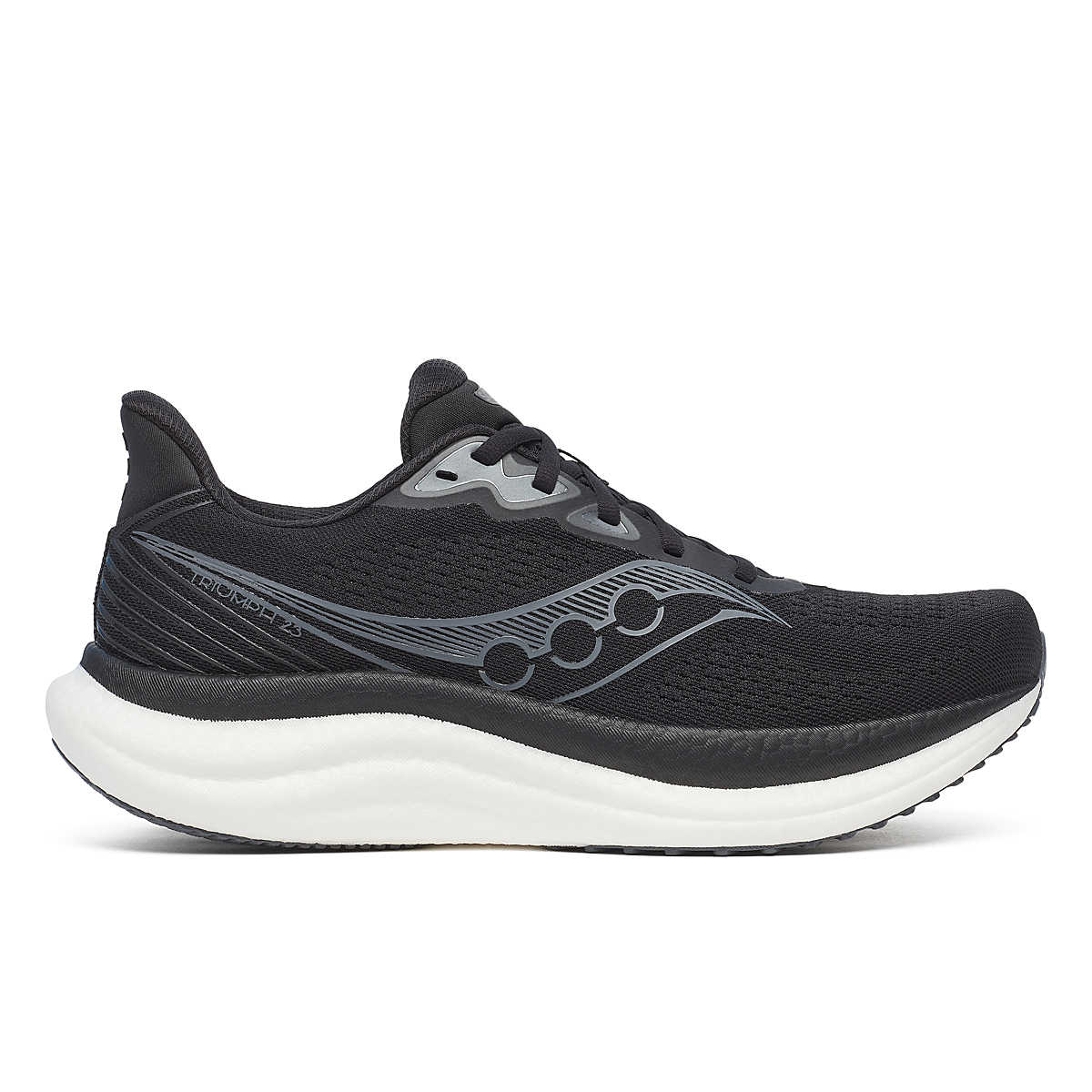 Saucony Men's Triumph 23 Footwear Saucony Black/White-200 11 Medium