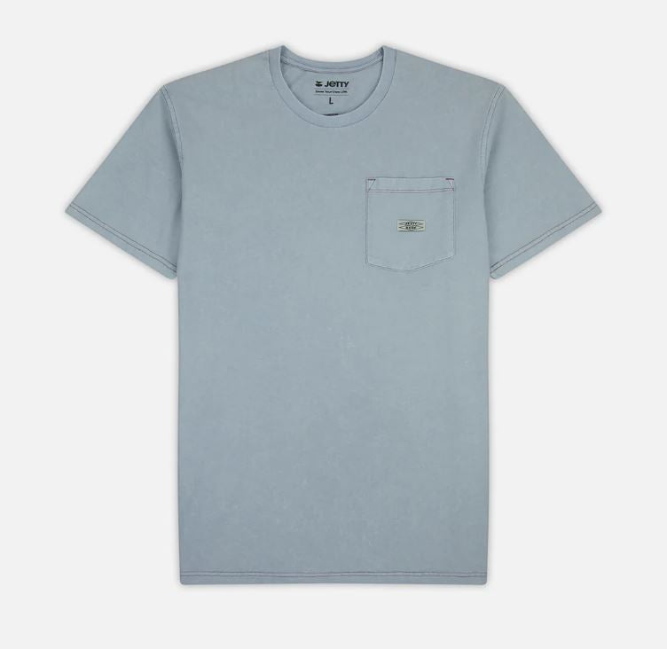 Jetty Men's Tanker Tee Apparel Jetty Light Blue Small