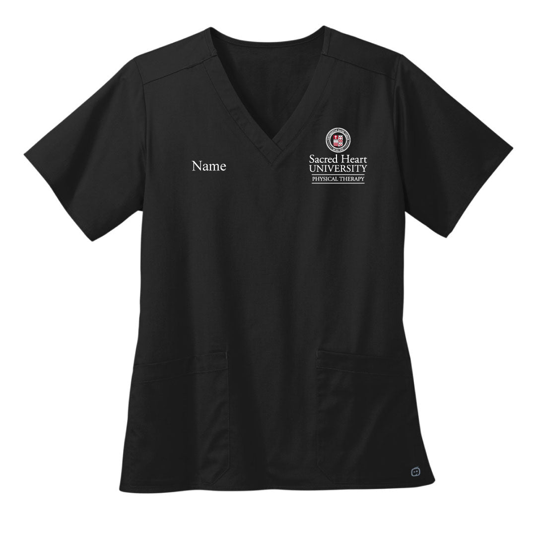 SHU DPT Vneck Scrub Top