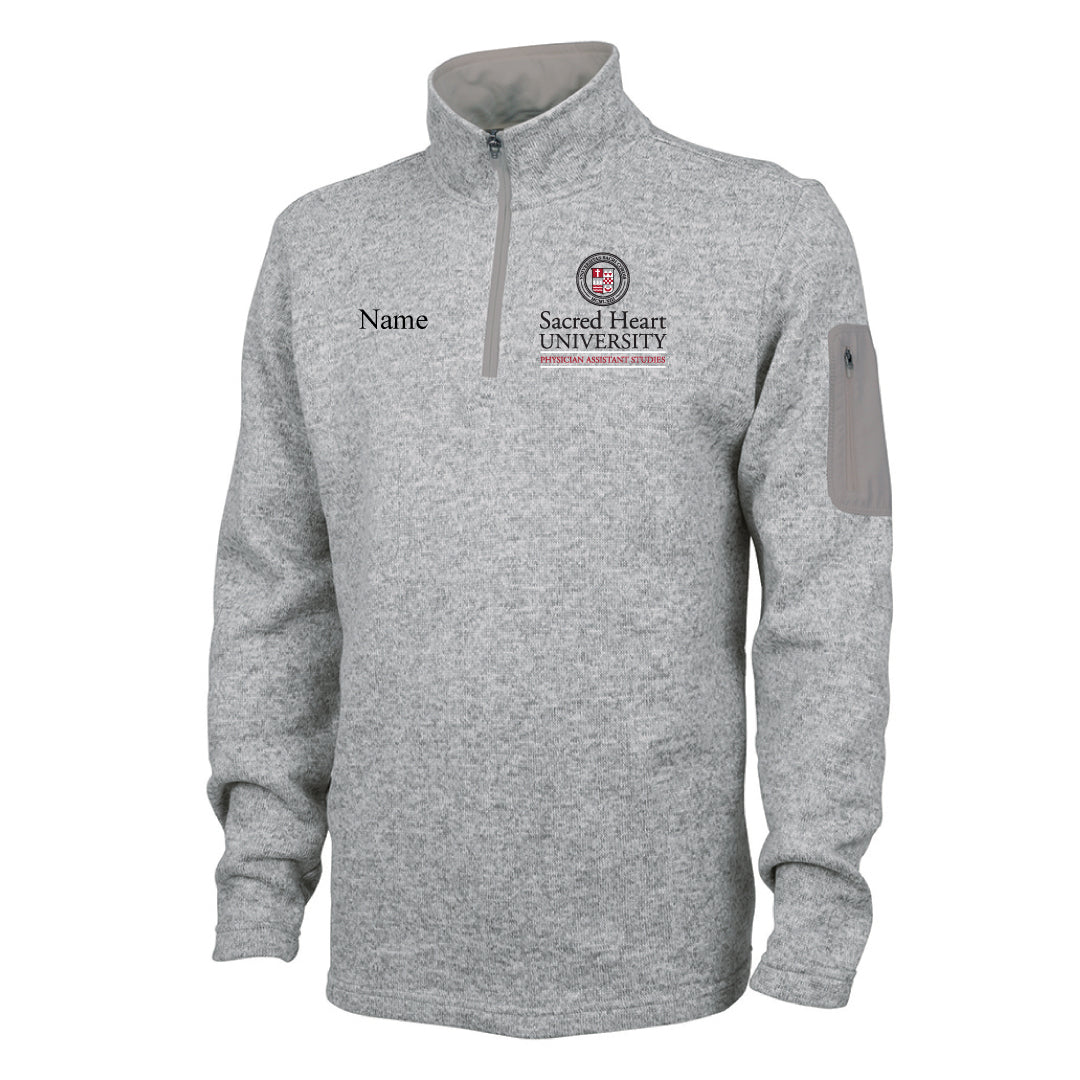 SHU MPAS Heathered 1/4 Zip Logowear SHU MPAS Mens S