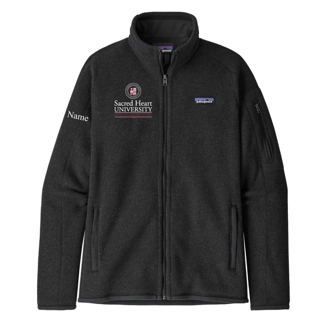 SHU MPAS Ladies Patagonia Better Sweater Full Zip Logowear SHU MPAS Black Ladies XS