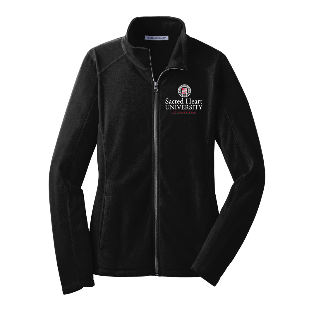 SHU SNA Ladies Microfleece Jacket Logowear SHU Student Nurses' Association Ladies XS