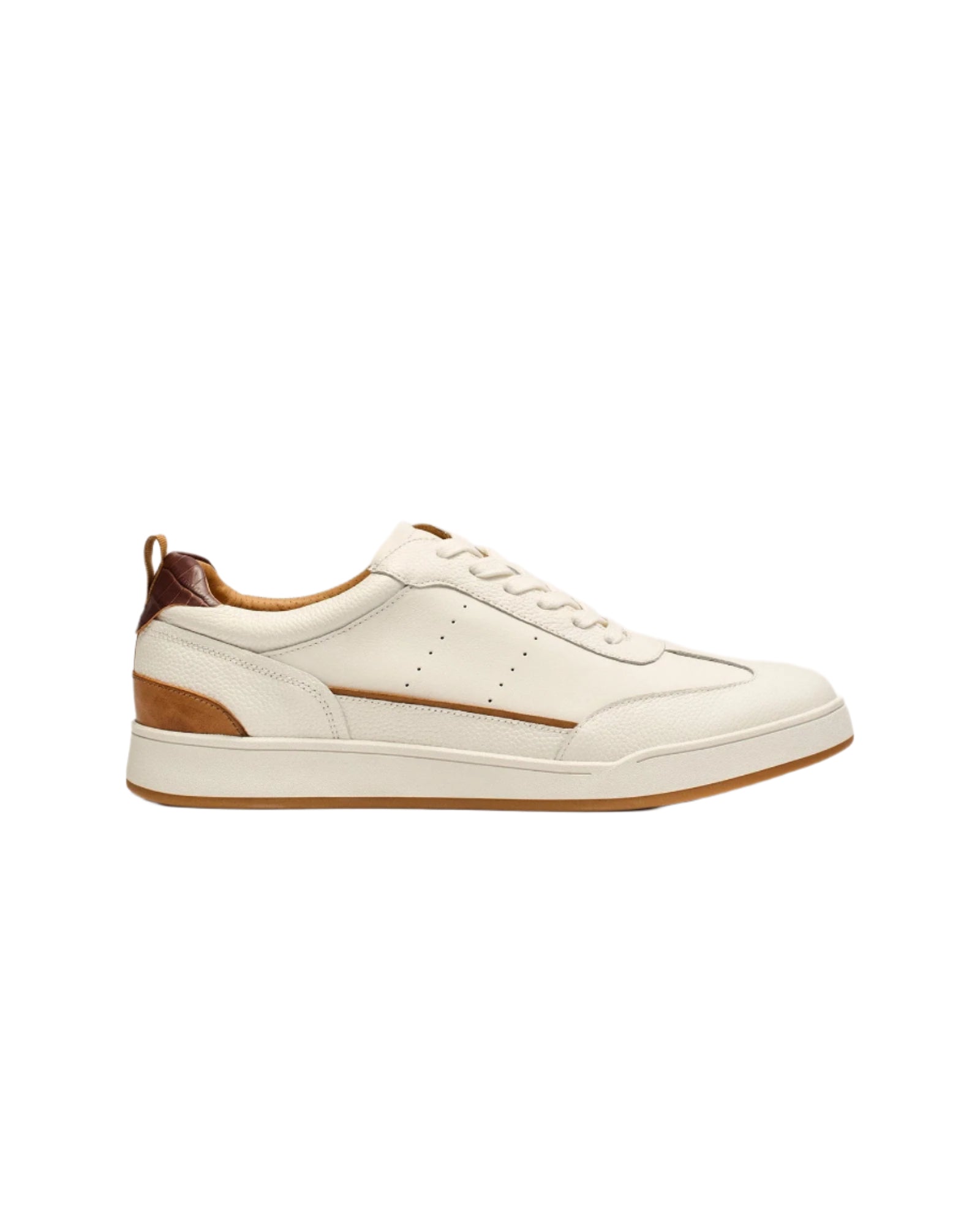 Johnnie-O Men's Topspin Royale Sneaker Footwear Johnnie-O White 8