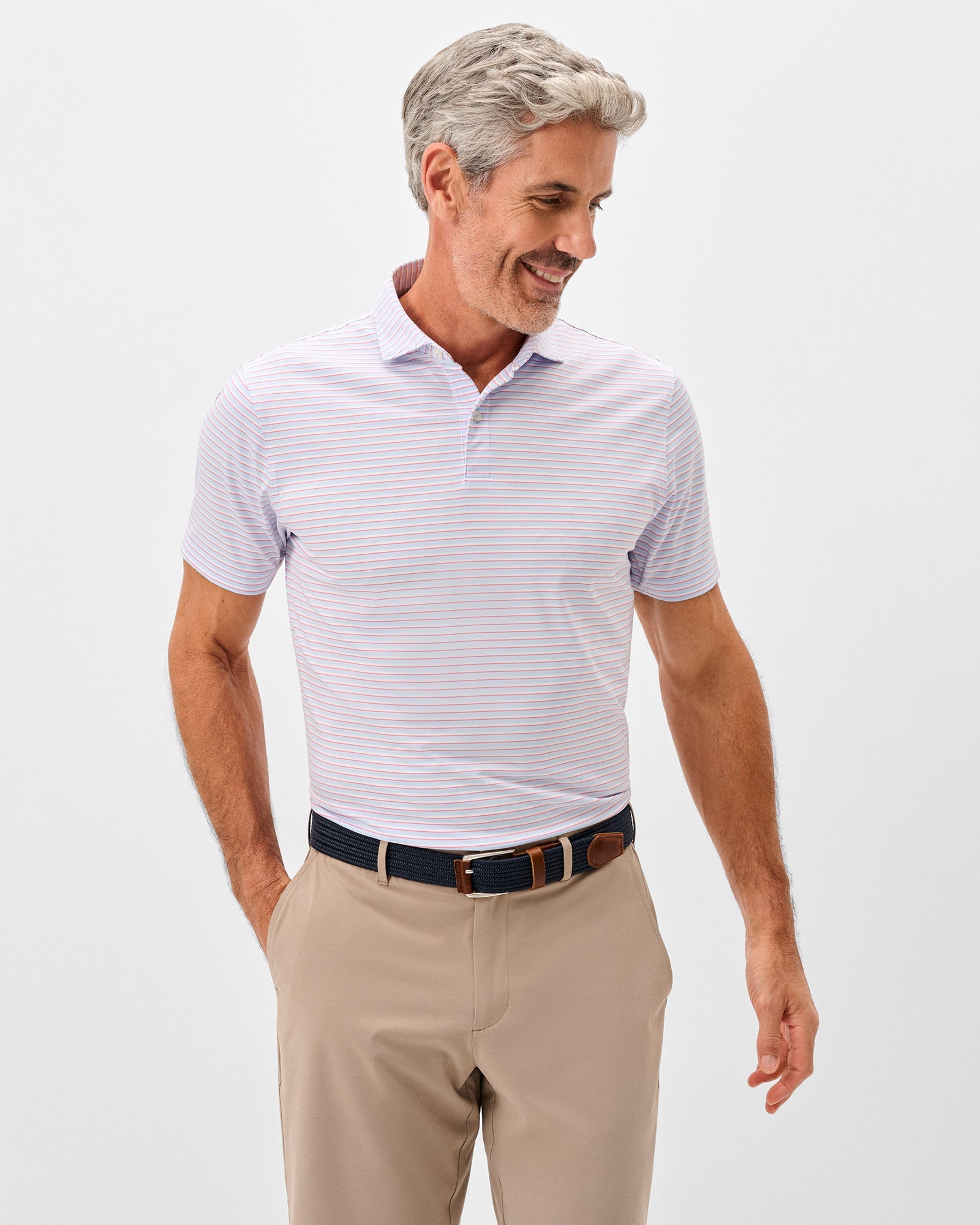 Johnnie-O Men's Rez Performance Jersey Polo Apparel Johnnie-O Kona Small