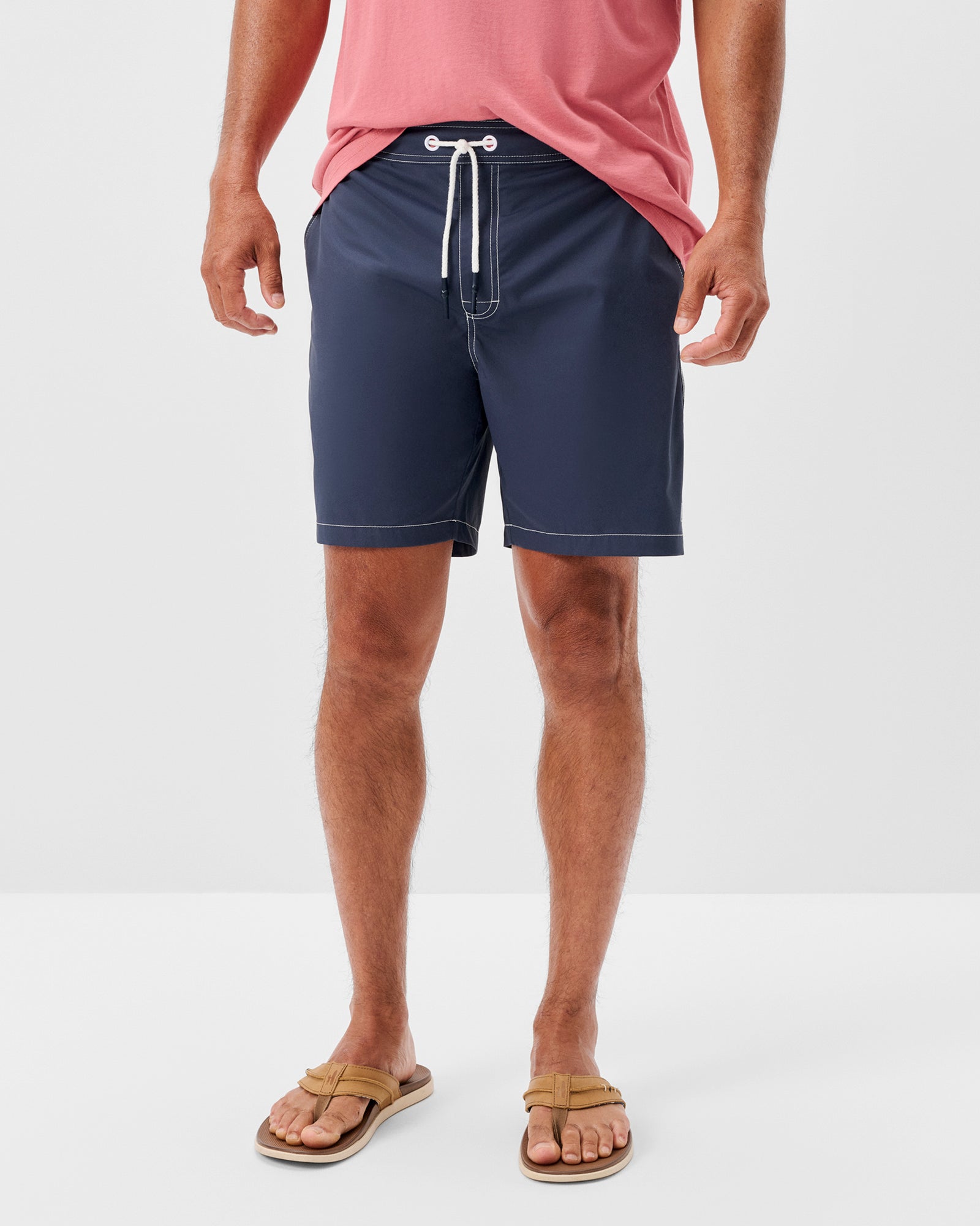 Johnnie-O Men's Half Elastic 7" Swim Trunks Apparel Johnnie-O Arcata Small