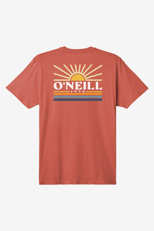 O'Neill Men's Sun Supply Tee Apparel O'Neill Hot Red Small