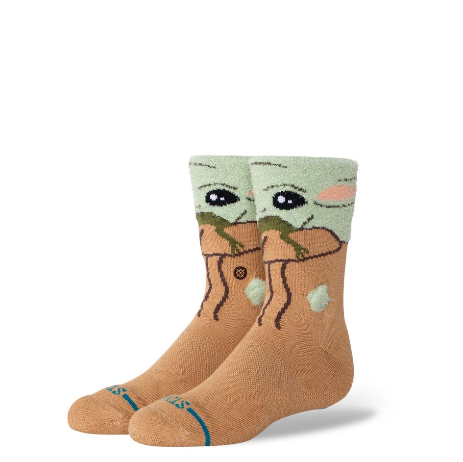 Stance Kids' Grogu Hungry Crew Socks