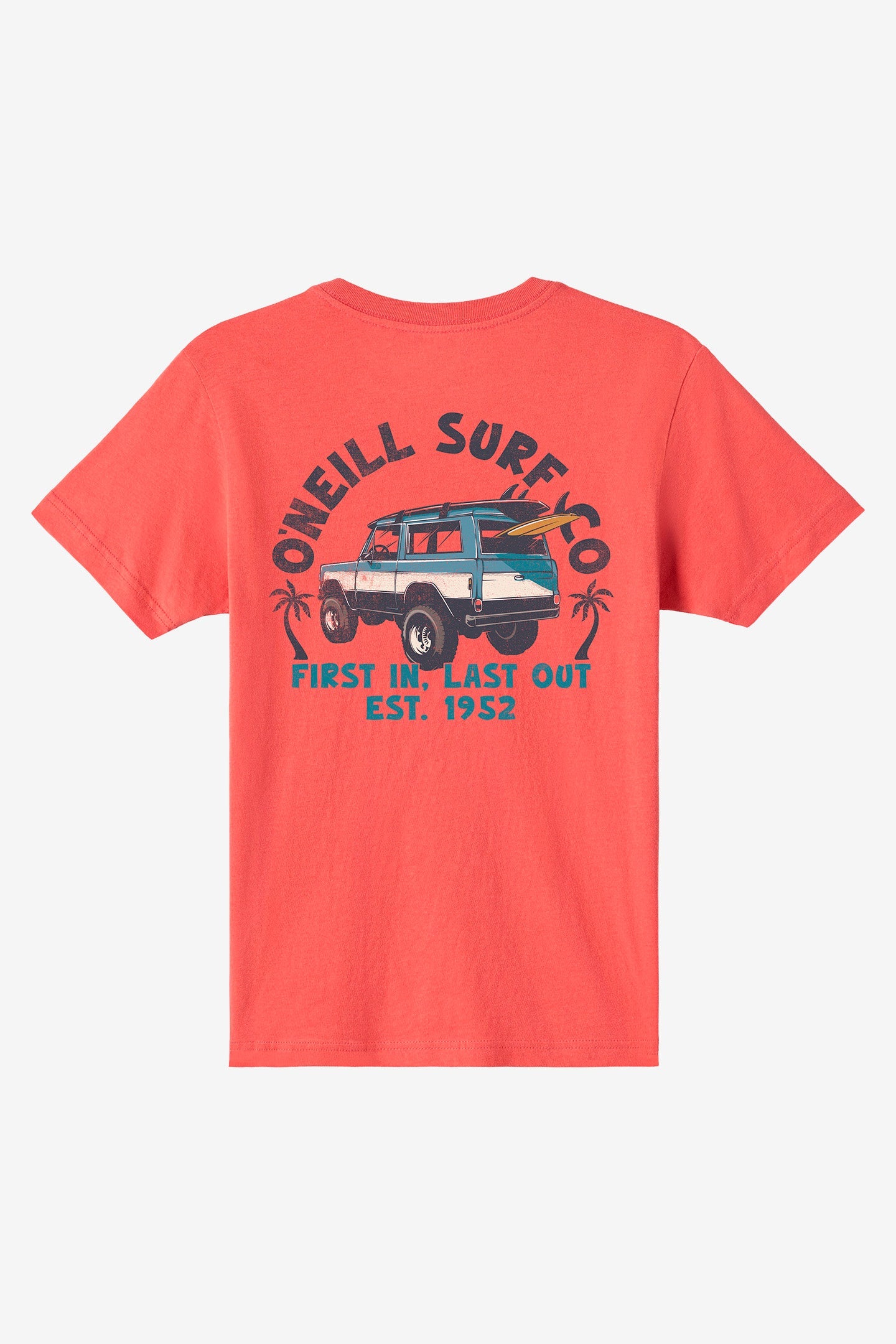 O'Neill Boys' Axelrad Tee Apparel O'Neill Hot Red Youth Small