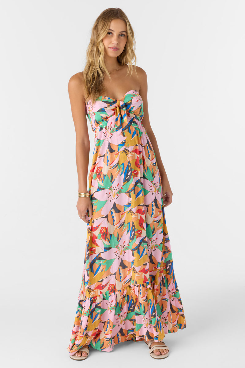 O'Neill Women's Isadora Maxi Dress Apparel O'Neill Multi Color XSmall