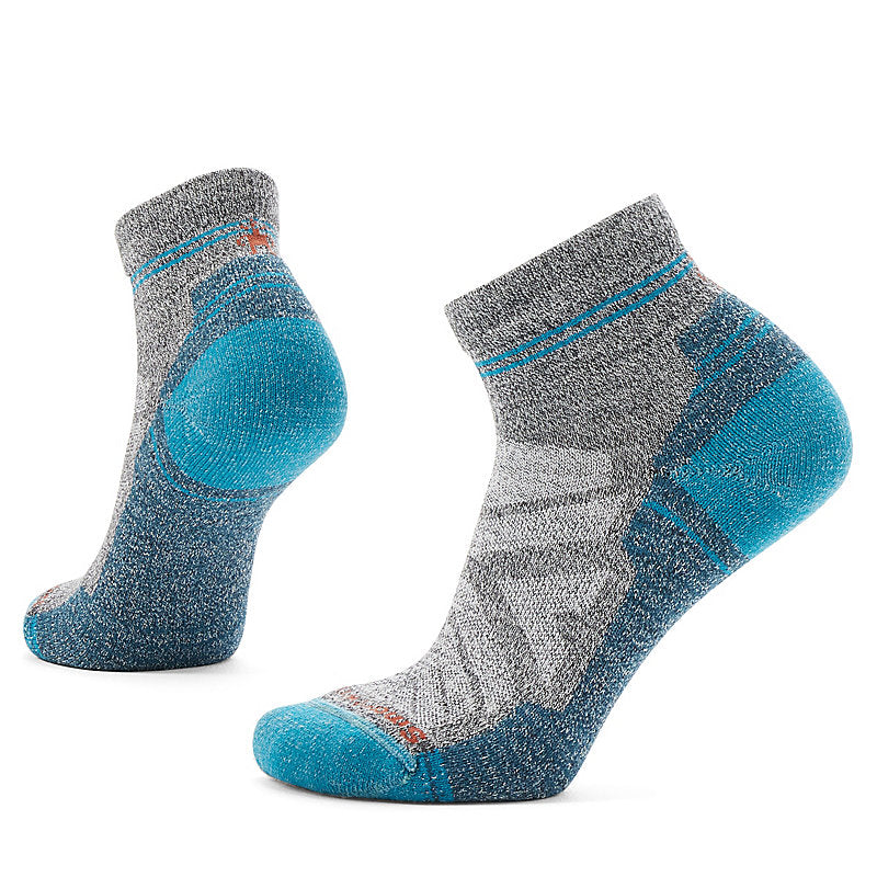 Smartwool Womens Hike Light Cushion Ankle Socks Apparel Smartwool Ash Charcoal-H85 Small