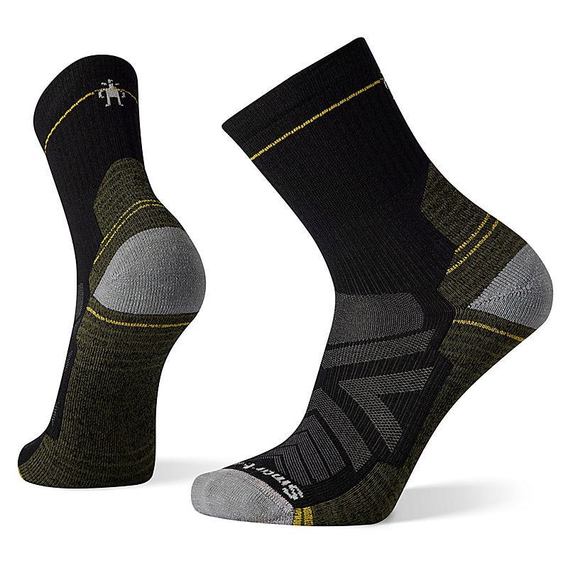Smartwool Hike Light Cushion Mid Crew Socks Apparel Smartwool Black-001 Medium