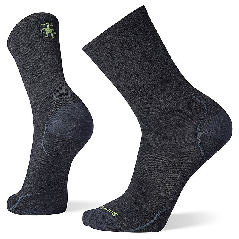 Smartwool Everyday Anchor Line Zero Cushion Crew Socks Apparel Smartwool Charcoal Medium