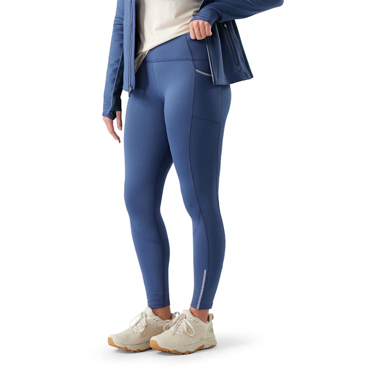 Smartwool Women's Active Fleece Tight Apparel Smartwool Nightfall Blue-P43 XSmall