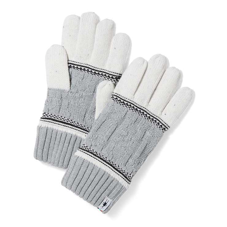 Smartwool Popcorn Cable Glove Accessories Smartwool Natural-100