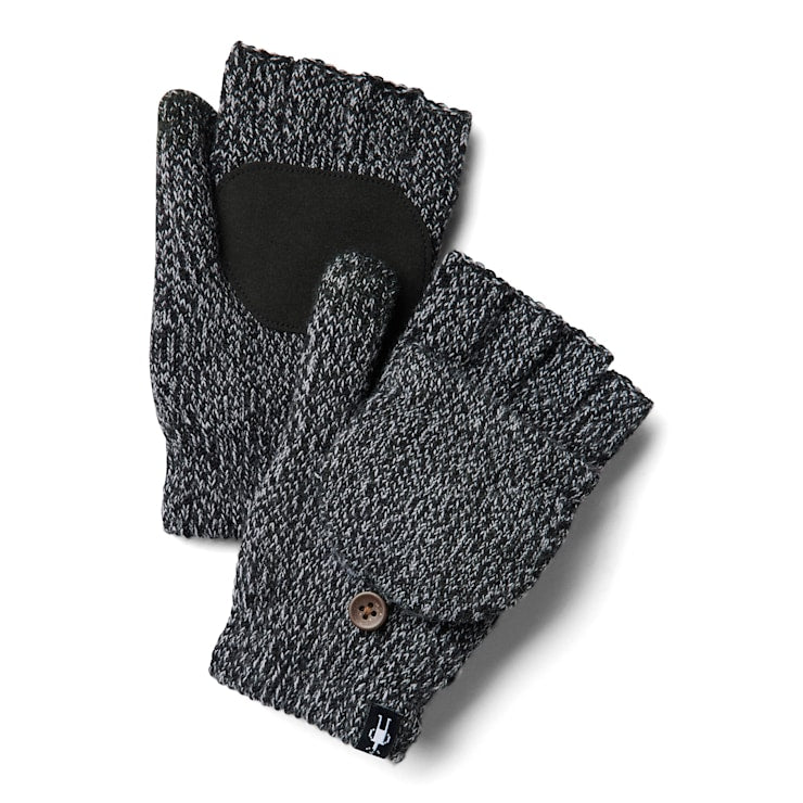Smartwool Cozy Grip Flip Mitt Accessories Smartwool Black Small/Medium