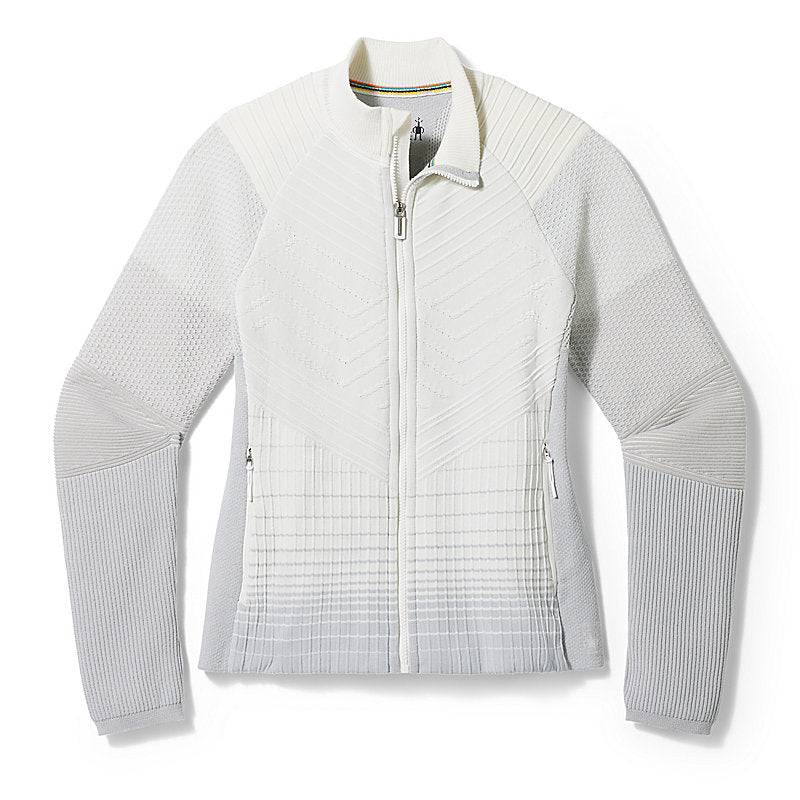 Smartwool Women's Intraknit Merino Insulated Jacket Apparel Smartwool Winter White XSmall