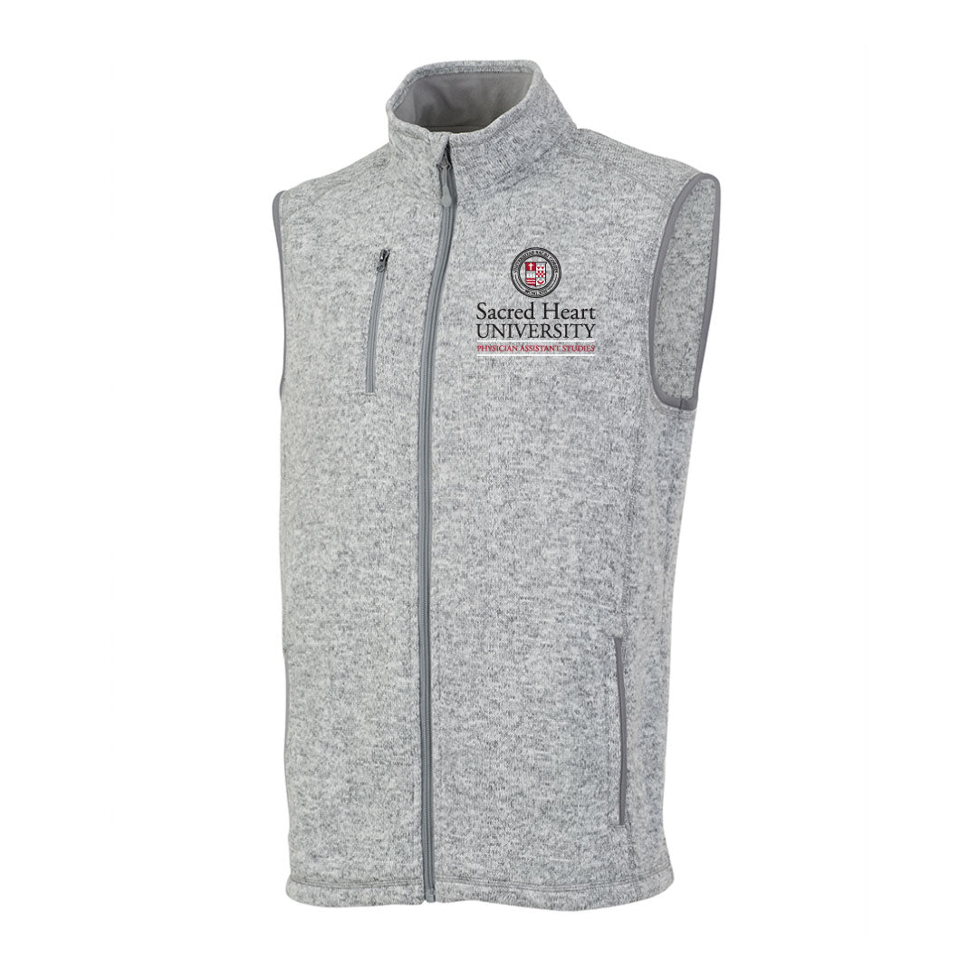 SHU MPAS Heathered Vest Logowear SHU MPAS Light Grey Mens S