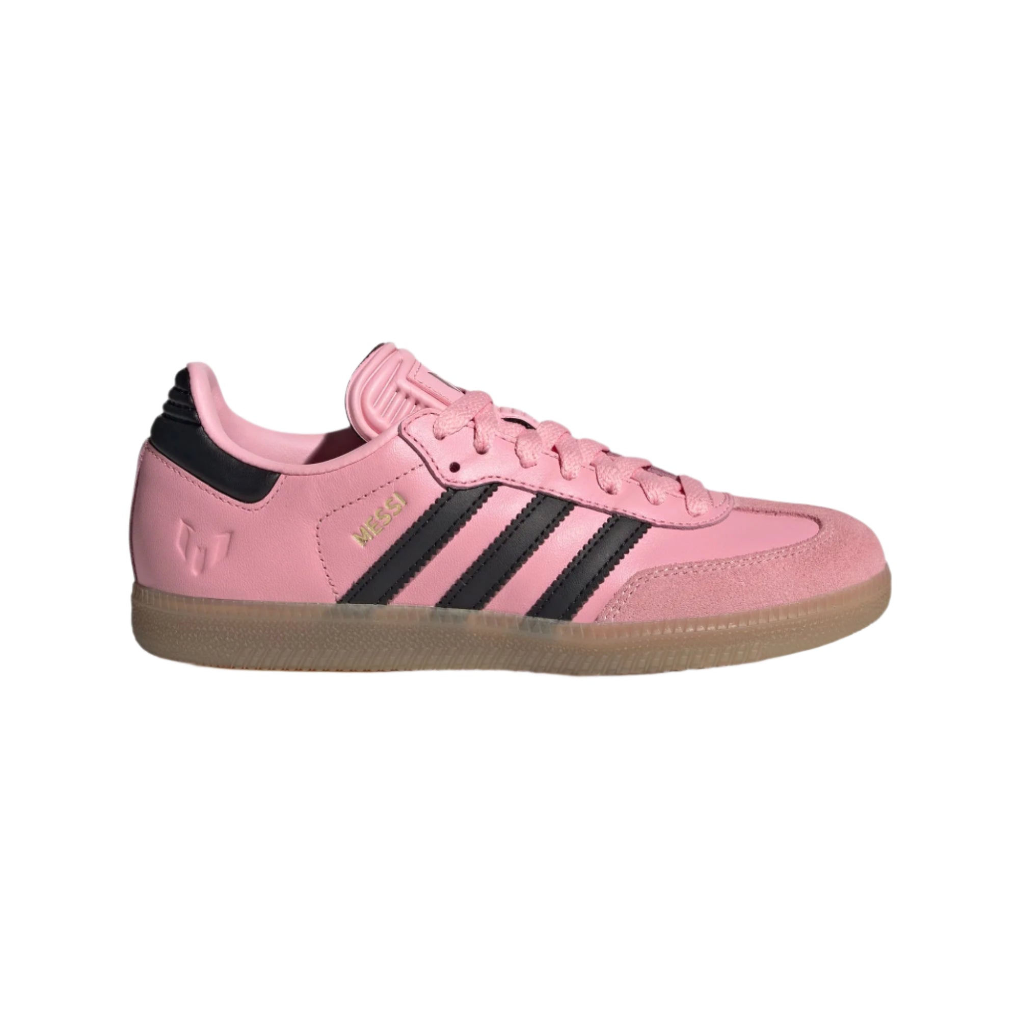 Adidas Kids' Samba Messi J Footwear Adidas Light Pink/Core Black/Gum 11