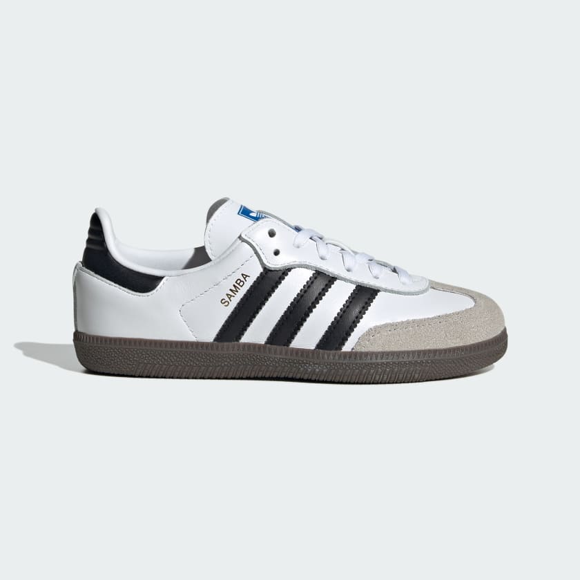 Adidas Kids' Samba Classic J Footwear Adidas White/Black 11