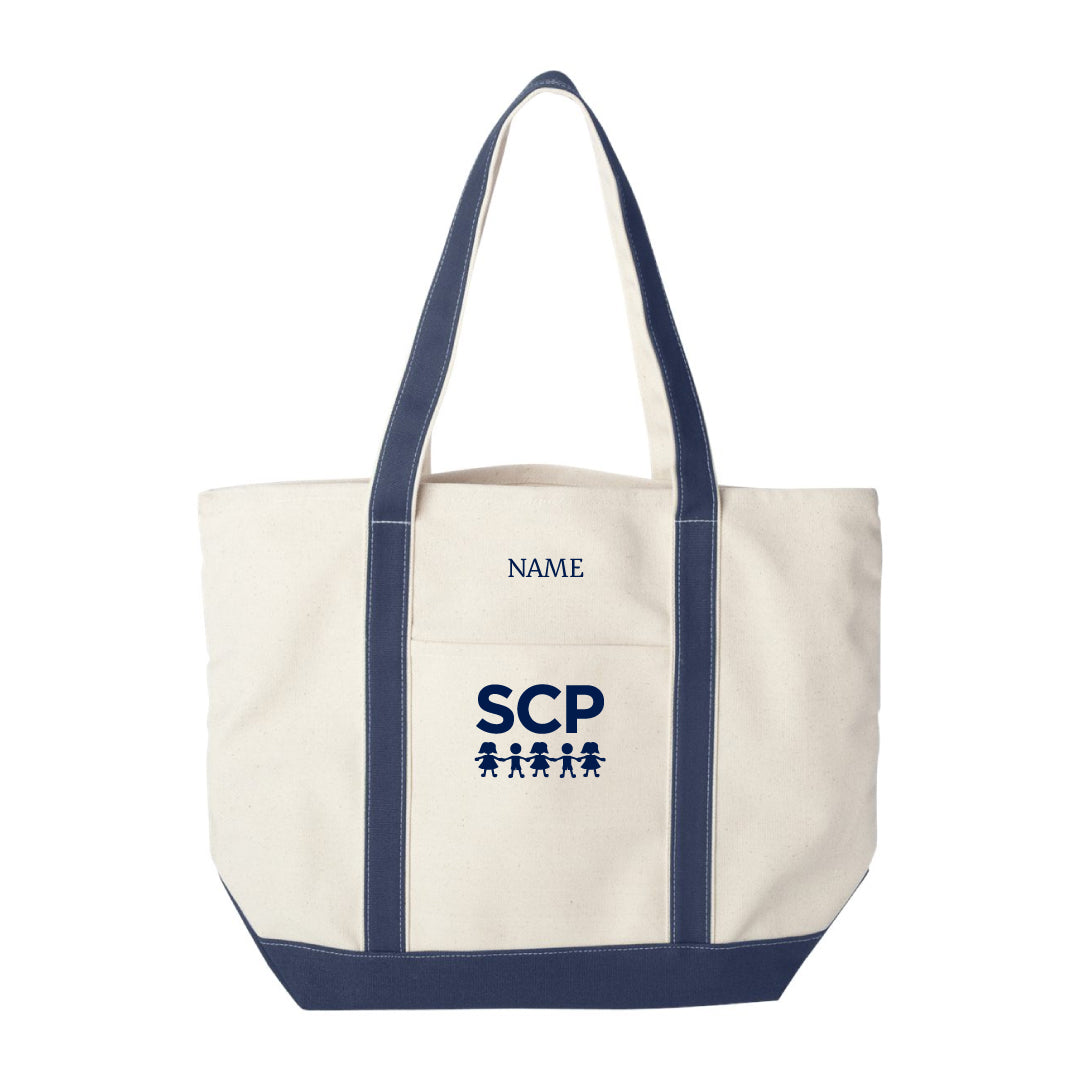 Southport Congregational Preschool Canvas Tote Bag Logowear Southport Congregational Preschool