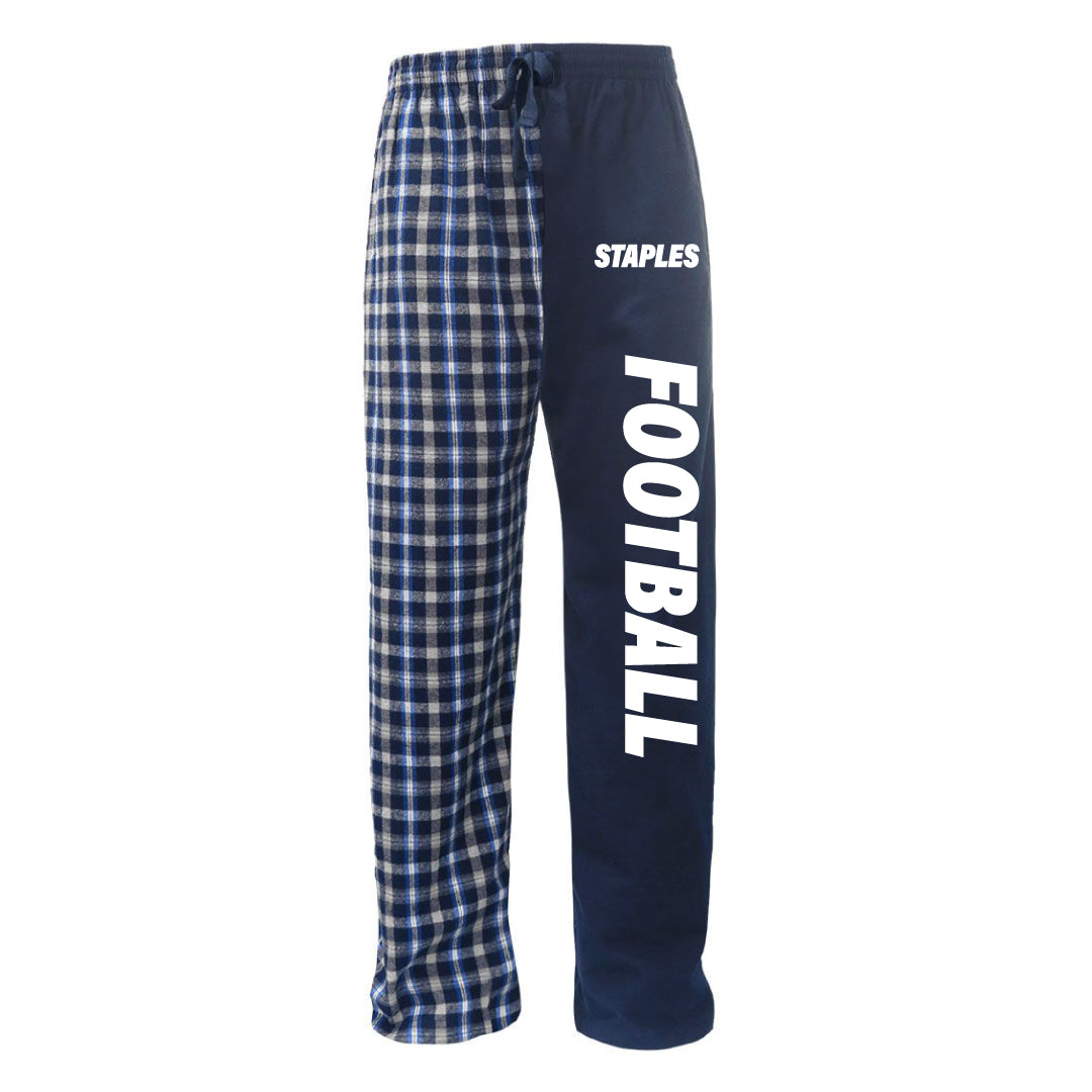 Staples Football Flannel Bottoms