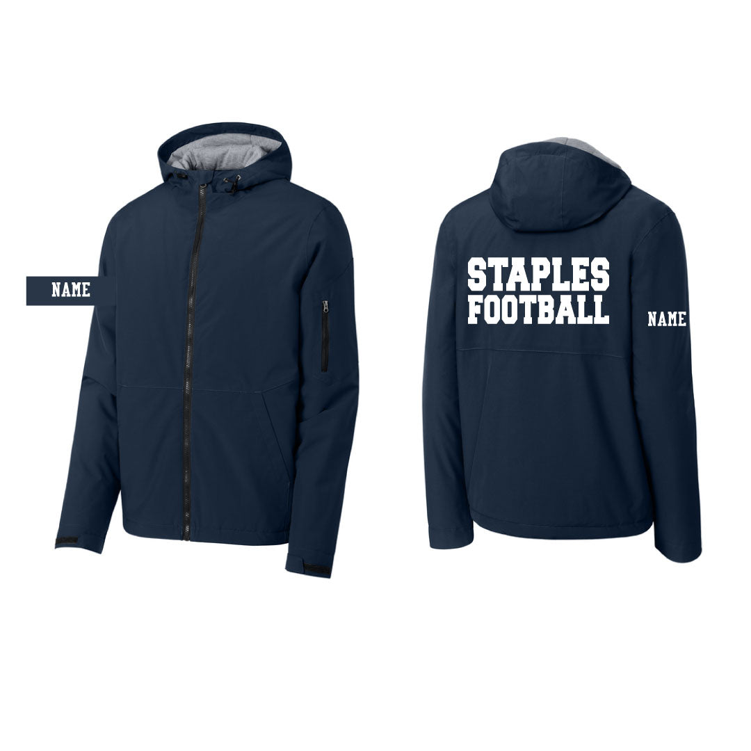 Staples Football Waterproof Insulated Jacket