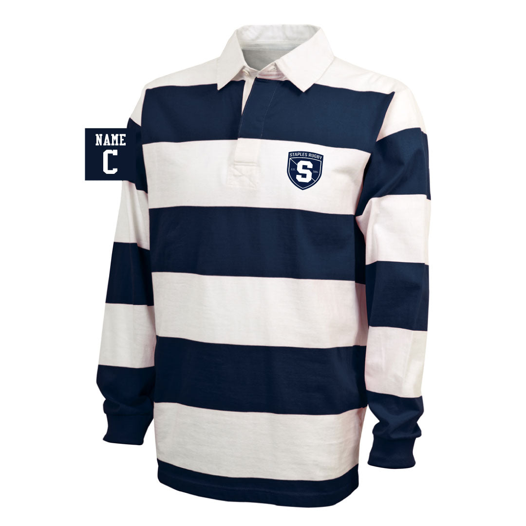 Staples Rugby Classic Rugby Shirt Logowear Staples Rugby Adult XS