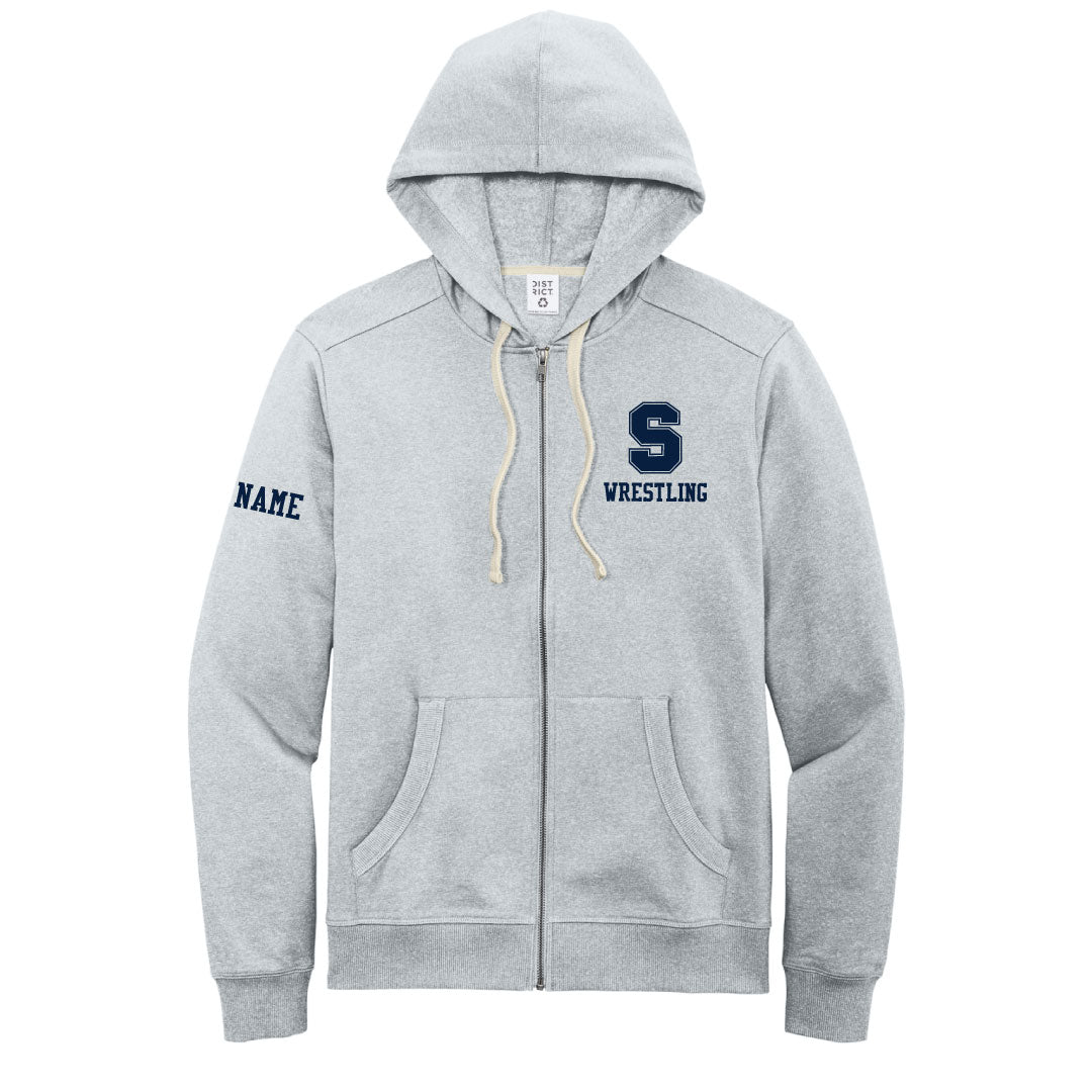 Staples Wrestling Full Zip Hooded Sweatshirt