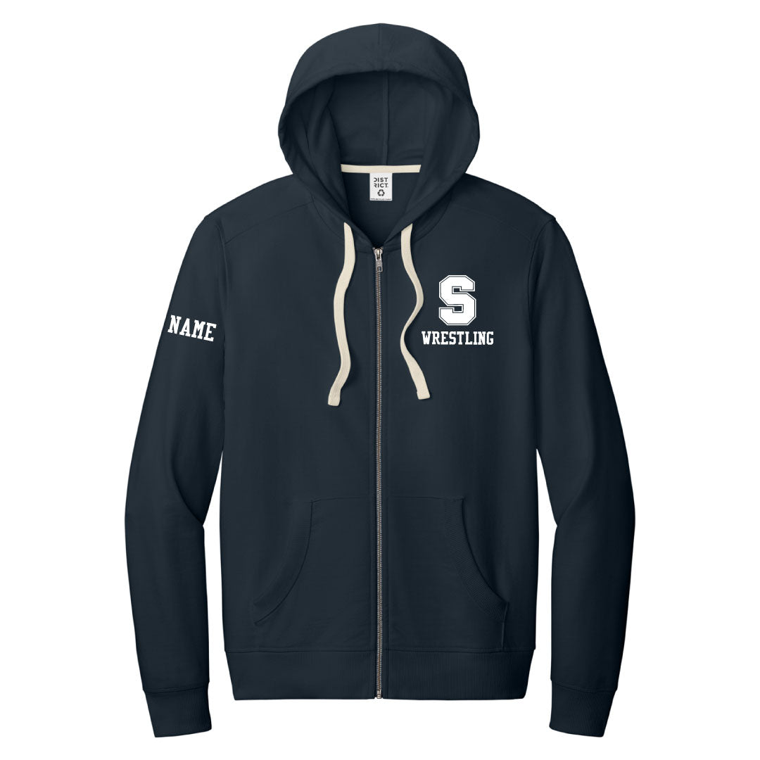 Staples Wrestling Full Zip Hooded Sweatshirt