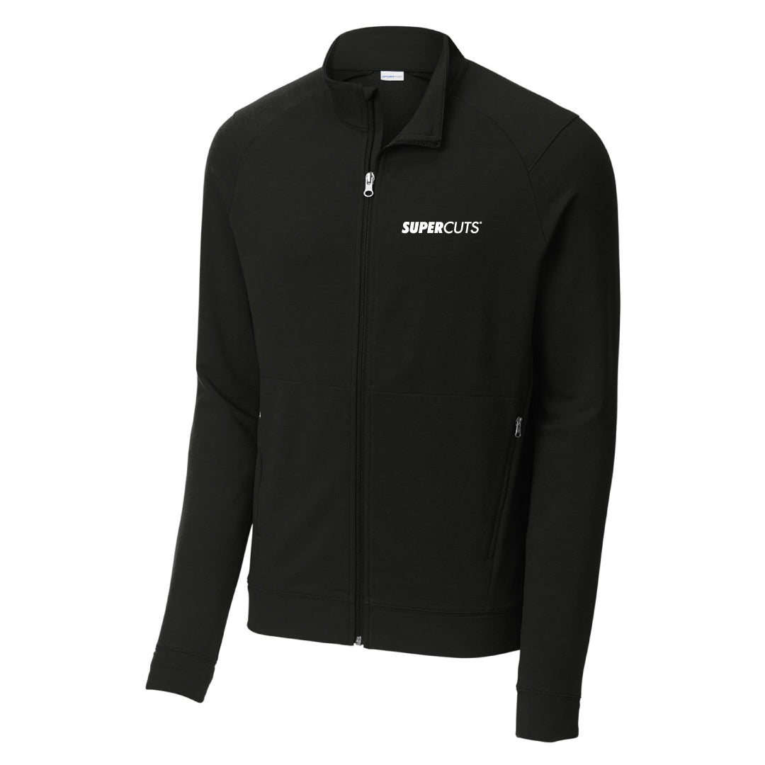 SuperCuts Stretch Wicking Full Zip Logowear Super Cuts Mens S