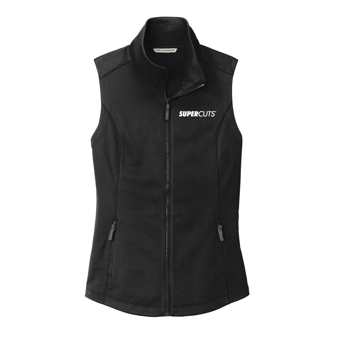 SuperCuts Smooth Fleece Vest Logowear Super Cuts Ladies XS