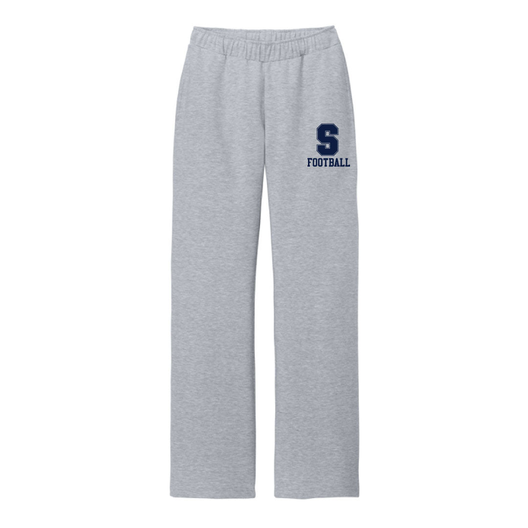 Staples Football Fleece Sweatpants Logowear Staples Football Lt Grey Adult S