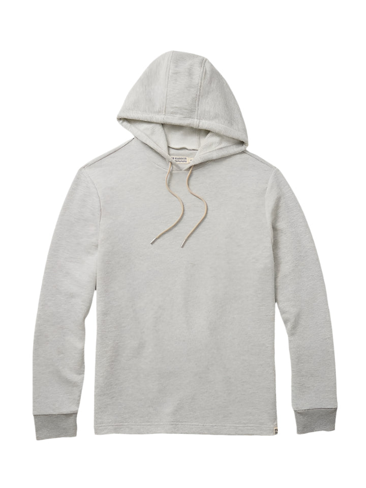 Fair Harbor Men's Textured Tailwind Hoodie Apparel Fair Harbor Heather Grey Twill Small