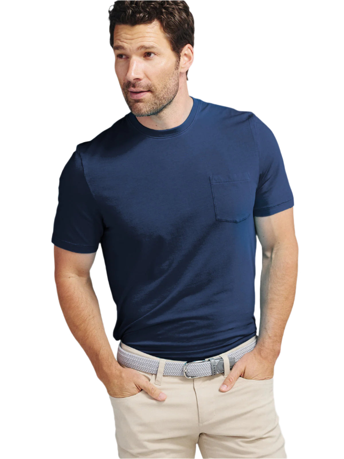Tasc Mens Seaside Pocket T Shirt Apparel Tasc Classic Navy Small