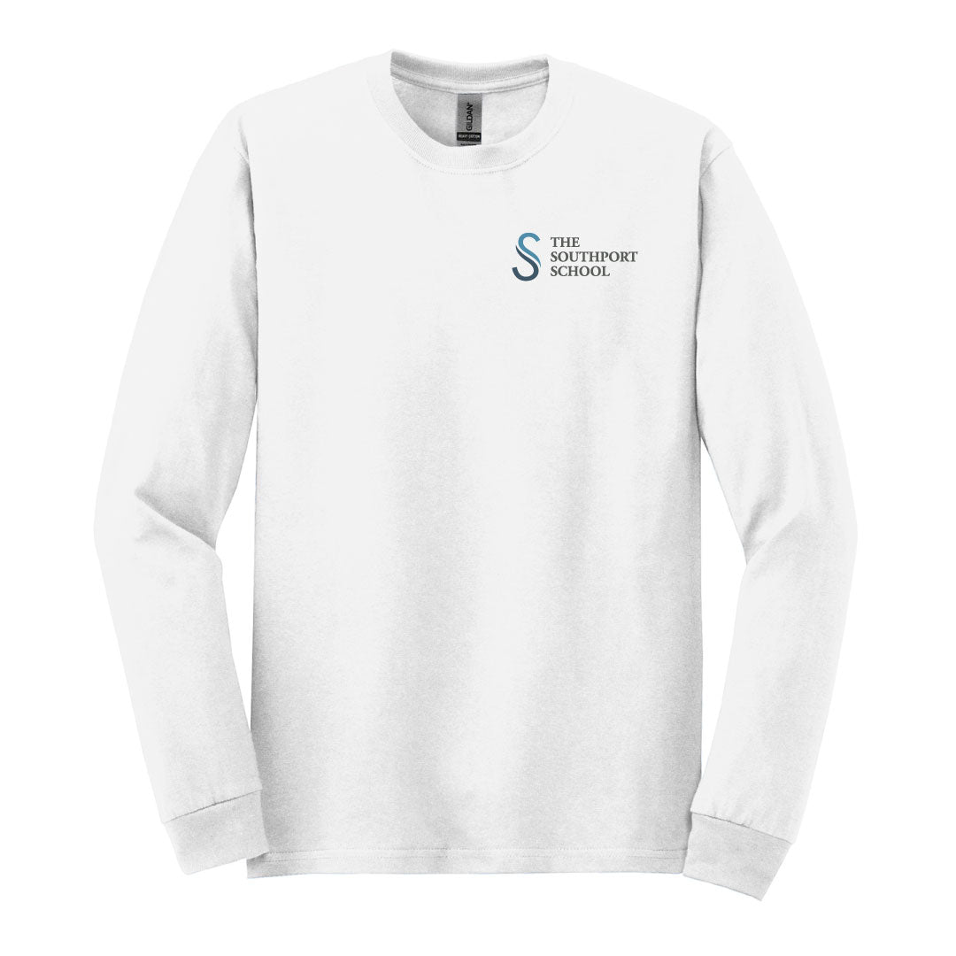 The Southport School Cotton Long Sleeve Logowear The Southport School Mens S