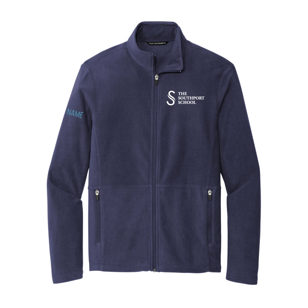 The Southport School Microfleece Full Zip Jacket Logowear The Southport School Mens S