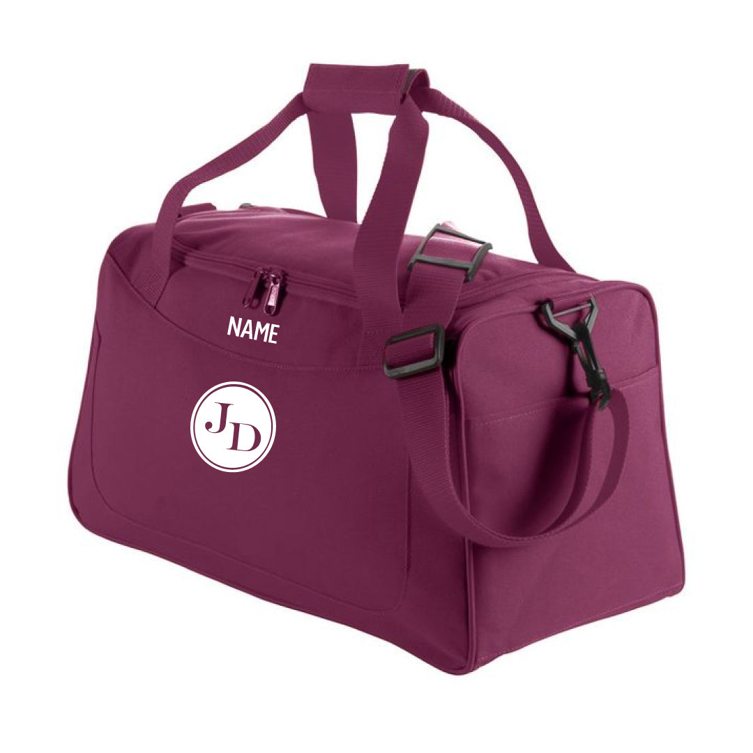 The Spot Dance Duffel Bag Logowear The Spot Just Dance Maroon