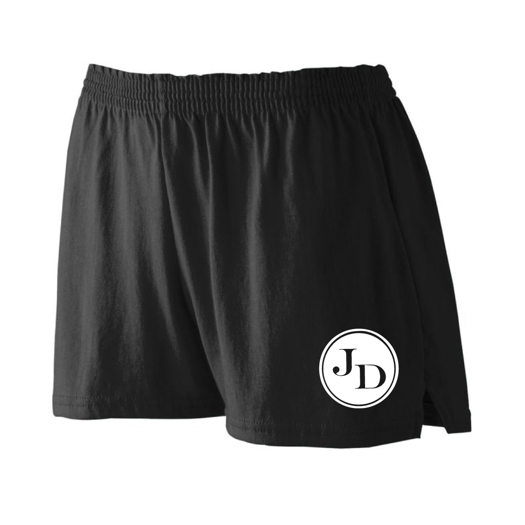The Spot Dance Jersey Shorts Logowear The Spot Just Dance Black Ladies S