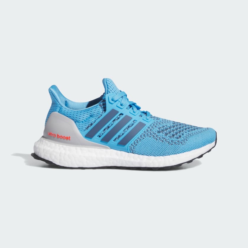 adidas Kids' UltraBoost 1.0 DNA J Footwear Adidas Semi Blue Burst/Preloved Ink/Solar Red-ID8437 3.5