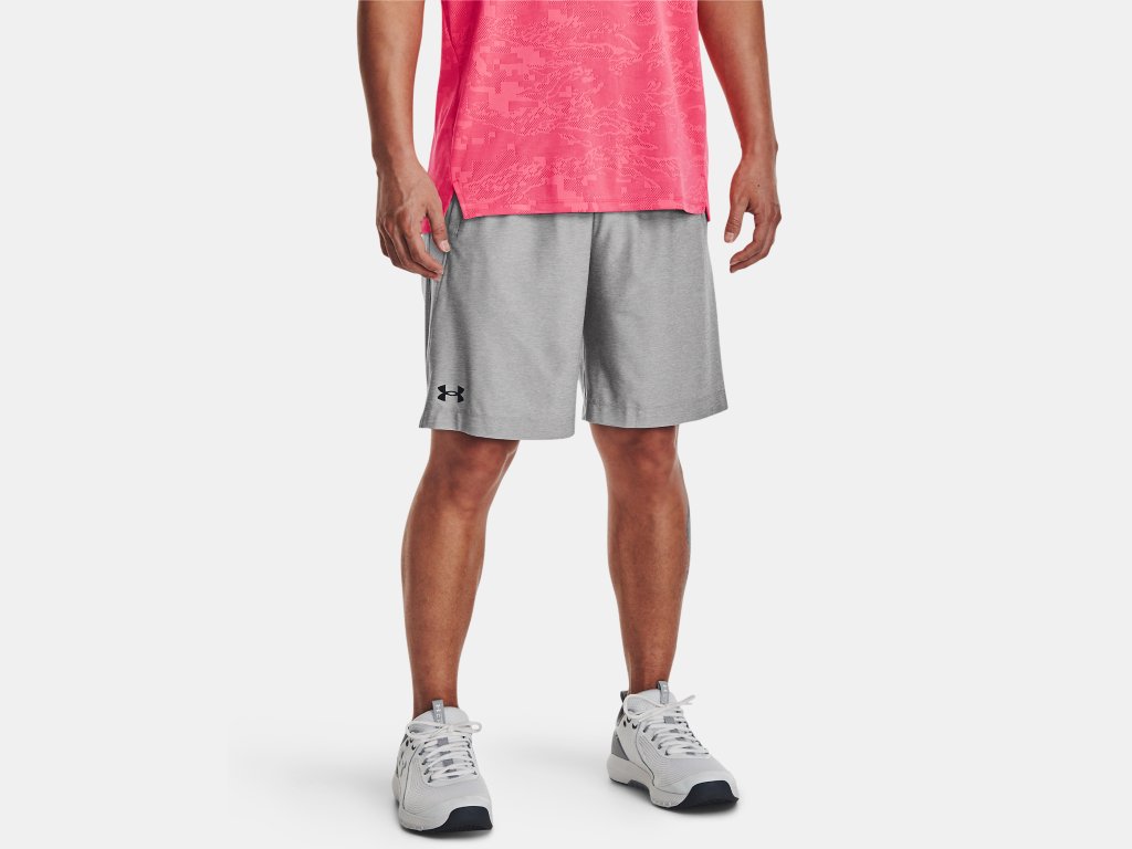 Under Armour Mens Tech Vent Short Apparel Under Armour Mod Grey/Black-011 XSmall