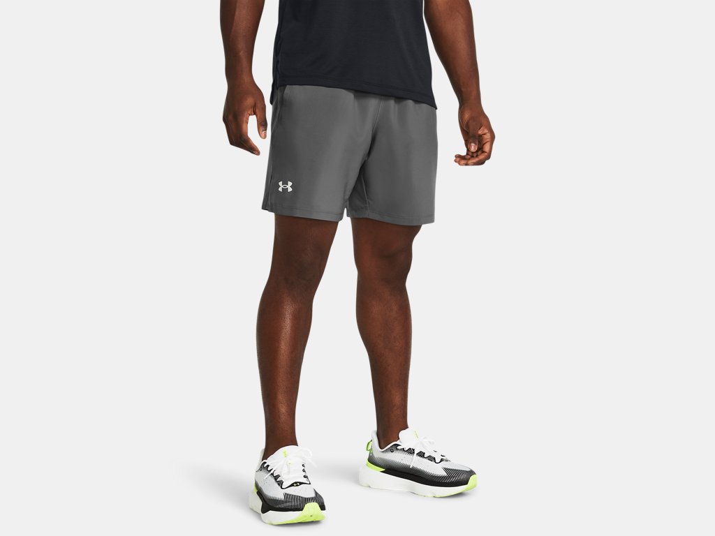 Under Armour Men's Launch Unlined 7" Shorts Apparel Under Armour Castlerock/Reflective-025 Small