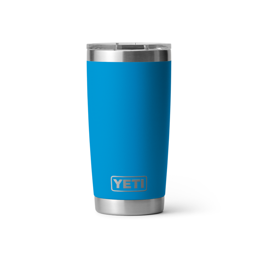 Yeti Rambler 20 oz Tumbler w/Magslider Lid Accessories Yeti Big Wave Blue