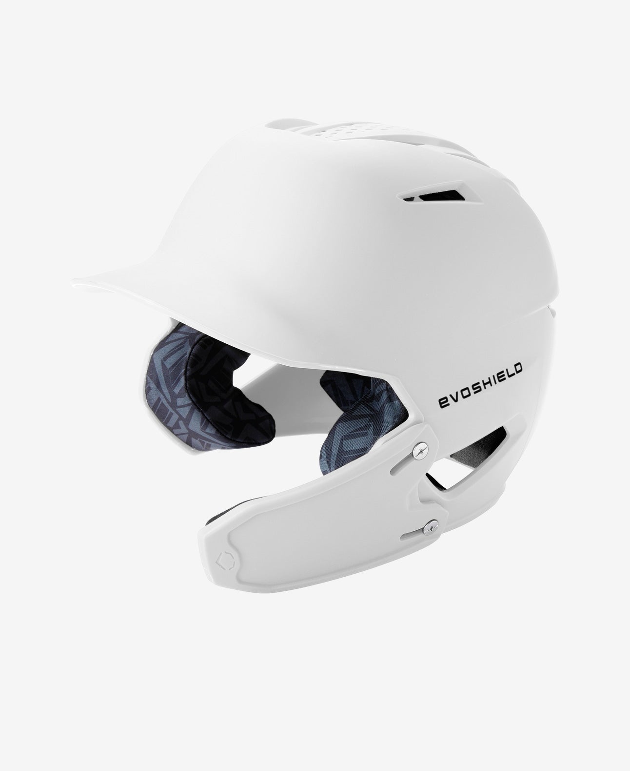 EvoShield XVT 2.0 Matte Batting Helmet w/Face Shield Equipment Wilson Team White XS