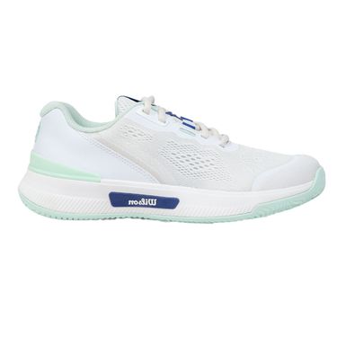 Wilson Women's Intrigue Pro Footwear Wilson White/Bay/Skipper Blue 6