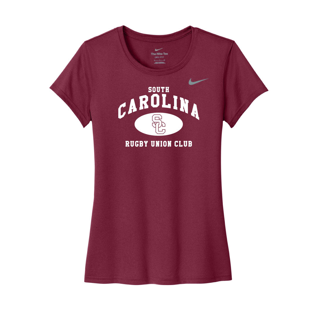 USC Rugby Nike Women's Legend Tee Logowear University of So. Carolina Rugby Ladies S
