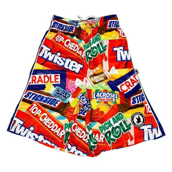 Flow Society Boys' Mid Length Attack Shorts Apparel Flow Society Sweet Flow Hockey XSmall